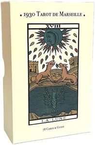 Vieux Monde Express 1930 Tarot de Marseille | Made in USA | Tarot of Marseille Facsimile | First Printed by B.P Grimaud of Paris Circa 1930