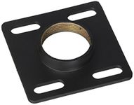 Peerless Mounting Component - Ceiling Plate - Cold-rolled Steel - Black