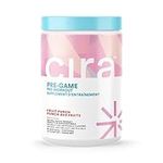 Cira Pre-Game Pre Workout Powder for Women - Preworkout Energy Supplement for Nitric Oxide Boosting, Endurance, Focus, and Strength - 30 Servings, Fruit Punch