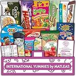 Midi International Food Hamper | Premium Exotic Foreign Foods | Unique Hampers & Gourmet Gift for Men and Women | American Alike Retro Turkish Foods | 12 Full-Size + 1 Bonus Snacks