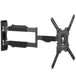 Charmount Long Arm TV Wall Mount for Most 26-65 Inch TVs, 28 Inch Long Extension TV Mount Swivel, Extend & Tilt Corner Wall Mount TV Bracket with Articulating Arm, Max VESA 400x400mm,Up to 80 lbs