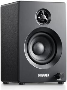 Donner Electric Drum Amplifier 20Watt, Wireless Bluetooth Electronic Drum Amp with 3" and 0.75" Dual Drivers, Mini Rack-Mountable Monitor Speaker DDA-20SE 80W Peak, Portable for Home Practice