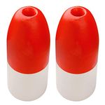 Shaddock Fishing Shrimp Trap Float Buoys - Kayak Outrigger Stabilizer Float 5x11 6x14 7x14 inch Red/White Yellow