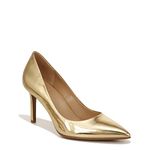 Naturalizer Women Anna Pumps, Warm Gold Leather, 6 Wide