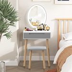 YOURLITE Small Vanity Desk with Mir