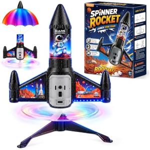 Electric Rocket Launcher for Kids Next-Gen High-flying Motorized Rocket Toy