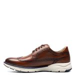 Florsheim Men's Frenzi Wingtip Oxford, Cognac-Brown, 9 UK