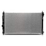 DNA Motoring OEM-RA-2951 1-Row OE Style Aluminum Cooling Radiator Replacement Compatible with 11-14 Chrysler, 07-16 Compass/Patriot, 27-5/8" W X 16-1/16" H X 5/8" D, 1-3/8" Inlet, 1-3/8" Outlet