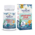 Nordic Naturals Children’S DHA For Omega 3 | Fish Oil For Kids 250 Mg From Arctic Cod Liver Oil | Omega 3 EPA & DHA For Kids 3-6 Yrs| Brain Development & Immunity Strawberry Fish Oil 90 Mini Softgels