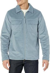 Amazon Essentials Men's Corduroy Work Jacket (Available in Big & Tall), Grey, XX-Large