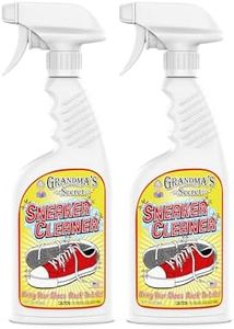 Grandma's Secret Sneaker Cleaner - Shoe Cleaner for Rubber, Canvas, Leather - Stain Remover Spray Removes Dirt, Grime, Grass - Sneakers Cleaner for Outdoor Shoes, Slippers, Moccasins - 16 oz, 2 Pack