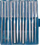 Pferd 266/20200H0 Precision File Set, Silver, Set of 12 Piece