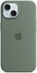 Apple iPhone 15 Silicone Case with MagSafe - Cypress ​​​​​​​