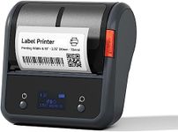 QIWA B3S Inkless Printing Bluetooth Thermal Label Printer - Small & Portable | Wireless Connectivity | 3 Inch Barcode, Mini Stickers, Bill, Receipt Machine for Home, Office & Students