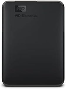 WD 2TB Elements Portable External Hard Drive for Windows, USB 3.2 Gen 1/USB 3.0 for PC & Mac, Plug and Play Ready - WDBU6Y0020BBK-WESN