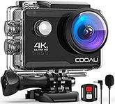 COOAU Action Camera HD 4K 20MP WiFi