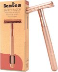 Metal Safety Razor for Women | Rose Gold Women’s Razor | Metal Razor Women | No Blade included | Bambaw