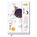 Navneet Youva YOUVA Case Bound Office Note Book Journal With Magnetic Cover,Easy To Carry|Note Down Your Important Information|A5 Size-14.8 CmX21 Cm|Single Line|192 Pages (Color And Design May Vary)