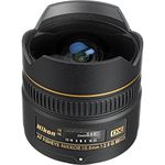 Nikon AF DX NIKKOR 10.5mm f/2.8G ED Fixed Zoom Fisheye Lens with Auto Focus for Nikon DSLR Cameras