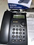 Panasonic Corded Feature Phone with Caller ID, Black 50-Station Caller ID Memory