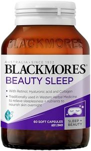 Blackmores Beauty Sleep | Maintains Healthy Sleeping Patterns | Improves Skin & Hair Health | 60 Tablets