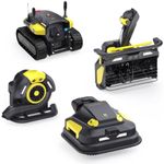 YARBO Robot Lawn Mower Pro, Blower and Snow Blower with Modular Design for Large Yard up to 6 Acres, APP Control Robotic Lawnmower with 0.8"-4.0" Cutting Height, AI Vision & RTK for Navigation
