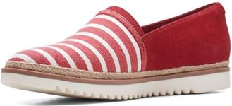 Clarks - Womens Serena Paige Shoes, Red, 6.5 UK Narrow