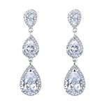 Ever Faith Cubic Zirconia Earrings