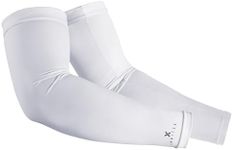 IGNITEX UV Sun Protection Arm Sleeves - Cooling Sports Compression Athletic Sleeves for Men & Women - UPF 50 Arm Cover/Shield for Basketball, Running, Cycling, Golf, Volleyball, Baseball & Football