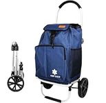 Foldable Shopping Trolley Cart with