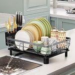 AIDERLY Iron Dish Drying Rack with 