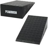 2 Pcs Versatile Squat Wedge Block for Heel Elevated Squat, Heavy-Duty Calf Stretcher Slant Board to Enhance Mobility, Balance & Strength Performance