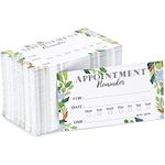 Paper Junkie Appointment Reminder Cards (200 Count), Foliage Design, 3.5 x 2 Inches