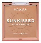 Lamel- Sunkissed Matte Bronzer- №401 -Bronze| Non-Shimmer| Long Lasting | Non-Greasy Bronzing Makeup Formula | Matte Finish | Natural Tan Skin |10 gm