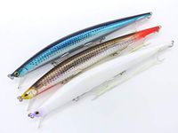 momolures - Tide Shore Minnow 175 26g Floating Silent Weight Transfer System Assort Set for Bass, Seabass, Salmon Fishing (3pcs Assort #01)