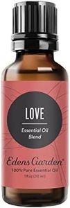 Edens Garden Love 30 ml 100% Pure Therapeutic Grade GC/MS Tested (Sweet Orange, Clary Sage, Ylang Ylang, Patchouli, Geranium, Rose)