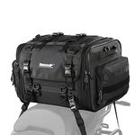 Rhinowalk Motorcycle Saddle Bag Motorbike Tail Bag Waterproof Expandable Pannier Bag Powersports Travel Luggage