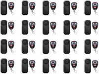 KCMYTONER 113dB Wireless Bike Alarm with Key Fob Remote,20PK