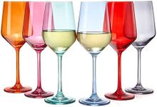 Colored Wine Glass Set, for Her, Wi