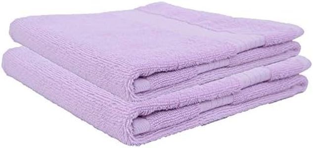 Alpine Swiss 100% Cotton Towel Set 2 Piece Soft and Absorbent 500 GSM Bath Towels 30" x 55" Lilac