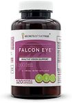 Falcon Eye 120 Capsules, 500 mg, Bilberry, Eyebright, Ginkgo, Green Tea, Carrot, Grape. Healthy Vision Support (120 Capsules)