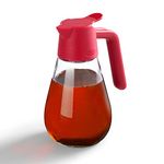 Starfrit Dripless Dispenser - 600ml/20oz - Leak Proof with Tab and Silicone Seal - Perfect for Maple Syrup, Cream, Oil, Vinegar, and Salad Dressing