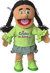 Cristo Te Ama | 14" Girl Hand Puppet