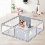 XVISHX Baby Playpen, 79''x79'' Extr