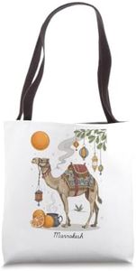 Marrakesh Morocco Camel Travel Souk Vacation Souvenir Tote Bag