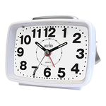 Acctim 13880 Titan 2 large beep alarm clock in White