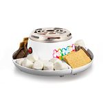 Nostalgia JPSMM100WH Jet-Puffed Electric S'Mores Maker, Mini