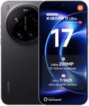 XIAOMI 17 Ultra, smartphone 16+1024 GB, Leica 200MP 75–100mm telephoto, LOFIC HDR technology, HyperAI, black, manufacturer warranty 2 years + 1 year extra, charger not included