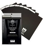 25ct Max Protection Comic Book Dividers with Innovative Flex Fold Tabs, Black