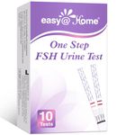 Easy@Home 10 FSH Test Strips: Rapid Visual Result for Qualitative FSH Detection Menopause Test